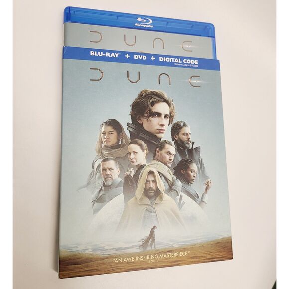 Dune blu-ray Disc Dune Part 1 2022 Timothée Chalamet *NO DIGITAL CODE - Picture 1 of 2